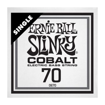 Preview of Ernie Ball 10670 Cobalt Wound bass Strings .070