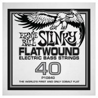 Thumbnail of Ernie Ball 10840 Cobalt Flat  Electric Bass String Single .040