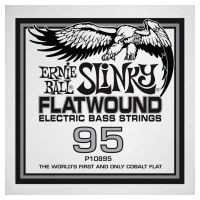 Thumbnail of Ernie Ball 10895 Cobalt Flat  Electric Bass String Single .095