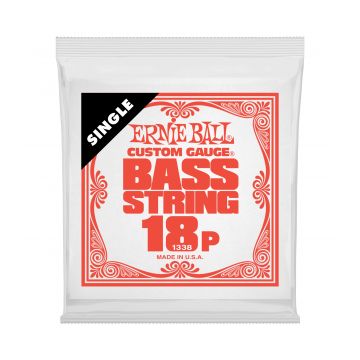 Preview of Ernie Ball 1338/1618  Stainless Steel Electric Bass Strings Single .018
