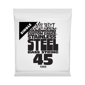 Preview of Ernie Ball 1345 Stainless Steel Electric Bass Strings Single .045