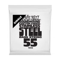 Thumbnail of Ernie Ball 1355 Stainless Steel Electric Bass Strings Single .055