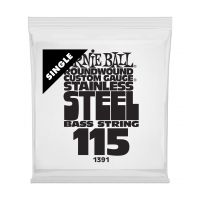 Thumbnail of Ernie Ball 1391 Stainless Steel Electric Bass Strings Single .115