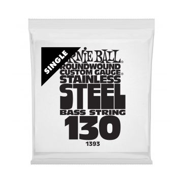 Preview van Ernie Ball 1393 Stainless Steel Electric Bass Strings Single .130