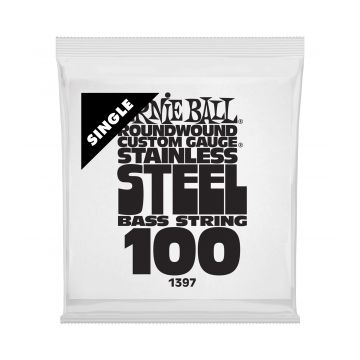 Preview of Ernie Ball 1397 Stainless Steel Electric Bass Strings Single .100