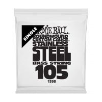 Thumbnail of Ernie Ball 1398 Stainless Steel Electric Bass Strings Single .105