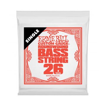 Preview of Ernie Ball 1626 Nickel Wound Electric Bass String Single .026