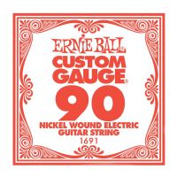 Thumbnail of Ernie Ball 1691! Nickel Wound SMALL BALL-END Electric String Single  .090 32.75&quot; TAPER