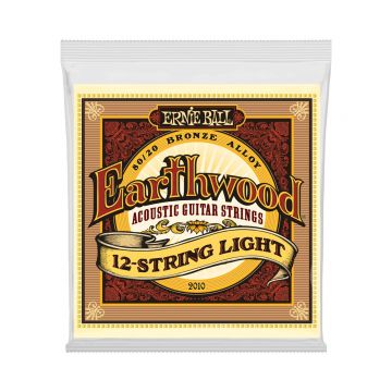 Preview of Ernie Ball 2010 Earthwood Light 12-String 80/20 Bronze Acoustic Guitar Strings - 9-46 Gauge