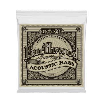 Preview of Ernie Ball 2070 Earthwood Phosphor Bronze Acoustic Bass Strings - 45-95 Gauge