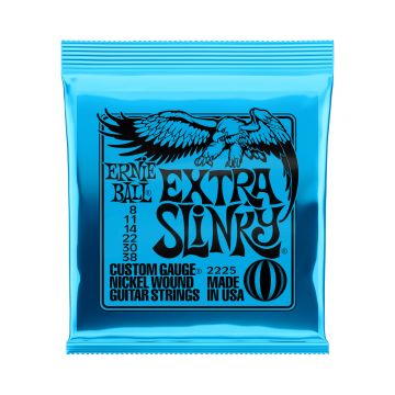 Preview of Ernie Ball 2225 Extra Slinky  Nickel plated steel