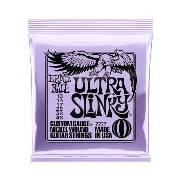 Preview of Ernie Ball 2227 Ultra Slinky Nickel Wound Electric Guitar - 10-48 Gauge