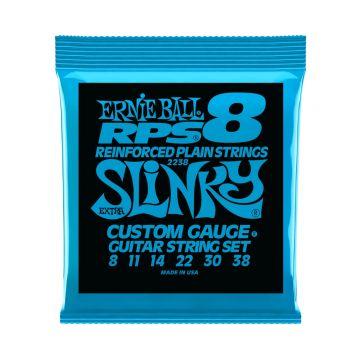 Preview van Ernie Ball 2238 Extra Slinky RPS Nickel Wound Electric Guitar Strings - 8-38 Gauge