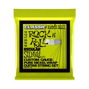 Preview of Ernie Ball 2251 Regular Slinky Classic Rock n Roll Pure Nickel