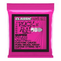 Thumbnail van Ernie Ball 2253 Super Slinky  Classic Rock n Roll Pure Nickel