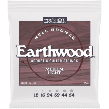 Preview van Ernie Ball 2346 EARTHWOOD BELL BRONZE ACOUSTIC MEDIUM LIGHT 12-54