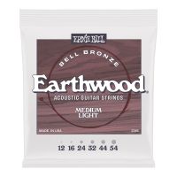 Thumbnail van Ernie Ball 2346 EARTHWOOD BELL BRONZE ACOUSTIC MEDIUM LIGHT 12-54