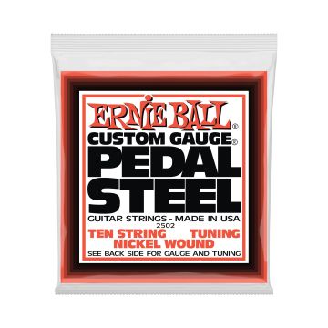 Preview van Ernie Ball 2502 E9 Tuning Pedal Steel Nickel Wound 10-String Electric Guitar Strings 13-38 Gauge