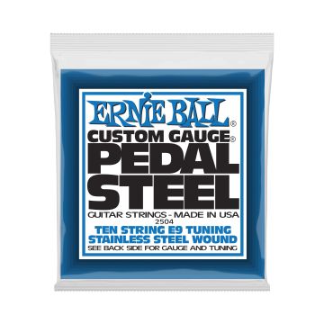 Preview of Ernie Ball 2504 E9 Tuning Stainless Steel Wound Electric Guitar Strings 13-38 Gauge