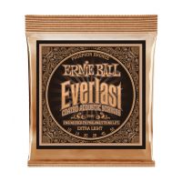 Thumbnail van Ernie Ball 2550 Everlast Extra Light Coated Phosphor Bronze Acoustic Guitar Strings - 10-50 Gauge