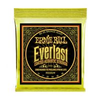 Thumbnail van Ernie Ball 2554 Everlast Medium Coated 80/20 Bronze Acoustic Guitar Strings - 13-56 Gauge