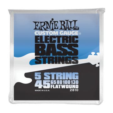 Preview of Ernie Ball 2810 5-string Flat wound