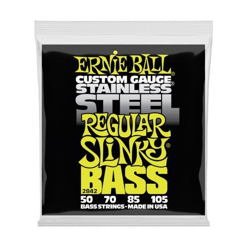 Buy Ernie Ball 2246 Stainless Steel Regular Slinky Electric Guitar Strings ( 10-46)