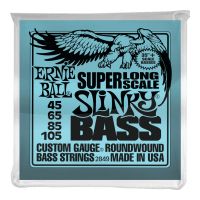 Thumbnail of Ernie Ball 2849 4 String Slinky Super Long Scale Electric Bass Strings - 45-105 Gauge