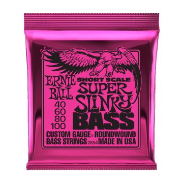 Preview of Ernie Ball 2854 Super Slinky Short Scale Round wound