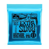 Thumbnail van Ernie Ball 3225 EXTRA SLINKY NICKEL WOUND ELECTRIC GUITAR STRINGS 8-38 GAUGE - 3 PACK