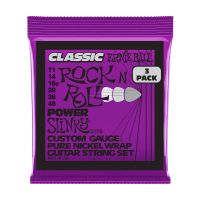 Thumbnail van Ernie Ball 3250 Power Slinky Classic Rock n Roll Pure Nickel 3 -pack
