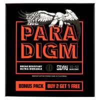 Thumbnail of Ernie Ball 3365 3-pack Paradigm Skinny Top Heavy Bottom Slinky  Electric Guitar Strings - 10-52 Gauge