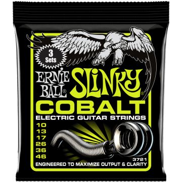 Preview van Ernie Ball 3721 Regular Slinky Cobalt Electric 3-pack