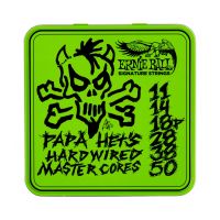 Thumbnail of Ernie Ball 3821 PAPA HET&#039;S HARDWIRED MASTER CORE SIGNATURE ELECTRIC GUITAR STRINGS 3-PACK