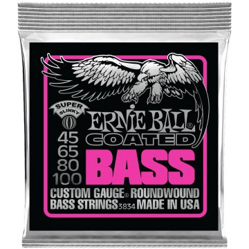 Preview van Ernie Ball 3834 Coated Bass Super Coated