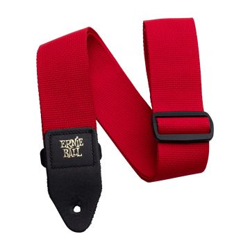 Preview of Ernie Ball 4040 Red Polypro Guitar Strap