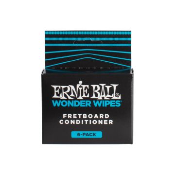 Preview of Ernie Ball 4276 WONDER WIPES FRETBOARD CONDITIONER 6 PACK