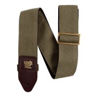 Thumbnail of Ernie Ball 4673 Olive Canvas Strap