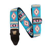Thumbnail of Ernie Ball 5326 CLASSIC JACQUARD GUITAR STRAP/BASS STRAP - SEDONA BLUE