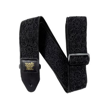 Preview of Ernie Ball 5438 CLASSIC JACQUARD GUITAR STRAP/BASS STRAP - DAISY AFTER DARK
