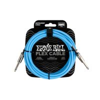 Thumbnail of Ernie Ball 6412 FLEX INSTRUMENT CABLE STRAIGHT/STRAIGHT 10FT - BLUE