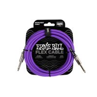 Thumbnail van Ernie Ball 6415 FLEX INSTRUMENT CABLE STRAIGHT/STRAIGHT 10FT - PURPLE