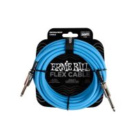 Thumbnail of Ernie Ball 6417 FLEX INSTRUMENT CABLE STRAIGHT/STRAIGHT 20FT - BLUE