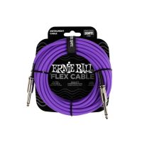 Thumbnail of Ernie Ball 6420 FLEX INSTRUMENT CABLE STRAIGHT/STRAIGHT 20FT - PURPLE