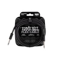 Thumbnail of Ernie Ball 6434 FLEX INSTRUMENT CABLE STRAIGHT/STRAIGHT 10FT - BLACK