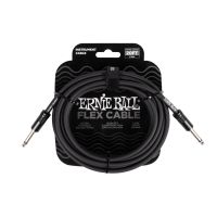 Thumbnail of Ernie Ball 6435 FLEX INSTRUMENT CABLE STRAIGHT/STRAIGHT 20FT - BLACK