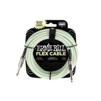 Thumbnail van Ernie Ball 6437 FLEX INSTRUMENT CABLE STRAIGHT/STRAIGHT 20FT - GLOW IN DARK