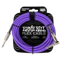 Thumbnail of Ernie Ball 6466 FLEX INSTRUMENT CABLE STRAIGHT/ANGLE  20FT - PURPLE
