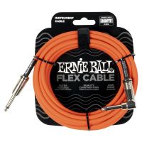Thumbnail of Ernie Ball 6467 FLEX INSTRUMENT CABLE STRAIGHT/ANGLE  20FT - ORANGE
