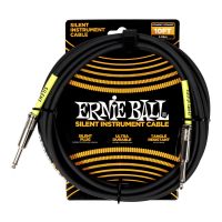 Thumbnail van Ernie Ball 6472 10&#039; CLASSIC SILENT INSTRUMENT CABLE, STRAIGHT/STRAIGHT 10FT - BLACK